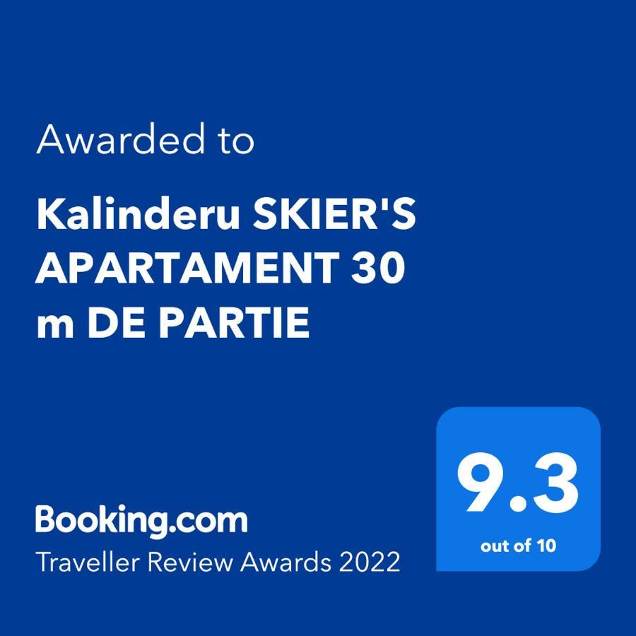 Kalinderu Skier'S Apartament Bellevue بوستين المظهر الخارجي الصورة